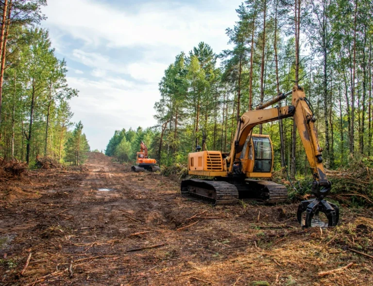 Earthmoving at work